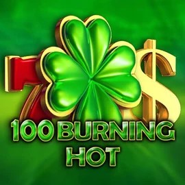 Slots logo of 100 Burning Hot from Amusnet Interactive at Boomzino Casino