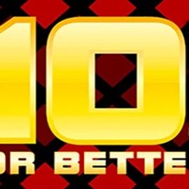 Official Table Games logo: 10s or Better by 1x2gaming at Boomzino Casino