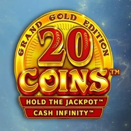 20 Coins Grand Gold Edition casino game by Wazdan – featured logo at Boomzino Casino