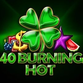 40 Burning Hot slot visual from Amusnet Interactive available on boomzinoo.com