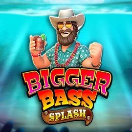 Bigger Bass Splash logo by Pragmatic Play at Boomzino Casino