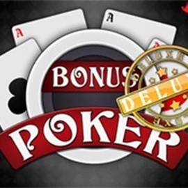 Official Table Games logo: Bonus Poker Deluxe - 3 Hands by RTG (Reel Time Gaming) at Boomzino Casino