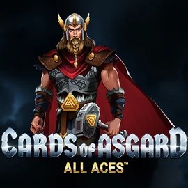 Cards of Asgard All Aces logo by Switch Studios at Boomzino Casino