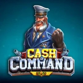 Cash of Command casino game by Play'n GO – featured logo at Boomzino Casino
