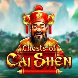 Official Slots logo: Chests of Cai Shen by Pragmatic Play at Boomzino Casino