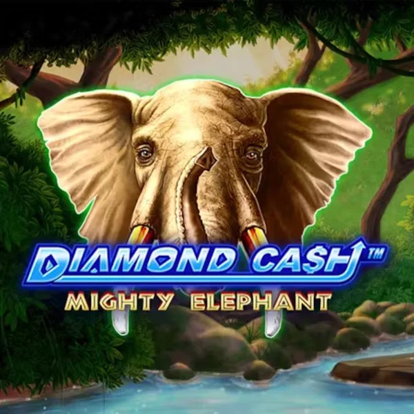 Diamond Cash Mighty Elephant logo by Greentube at Boomzino Casino