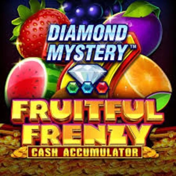 Diamond Mystery Fruitful Frenzy Cash Accumulator game by Greentube – logo hosted on Boomzino Casino