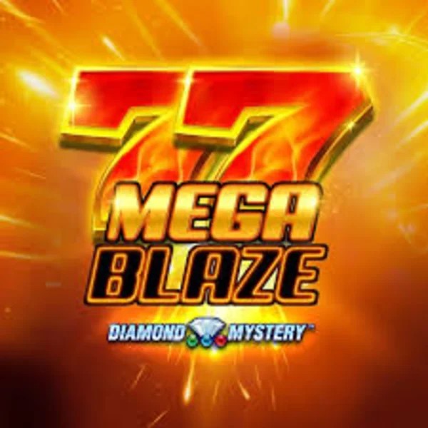 Official Slots logo: Diamond Mystery Mega Blaze by Greentube at Boomzino Casino