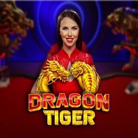 Dragon Tiger (Live) slot logo by Pragmatic Play at Boomzino Casino