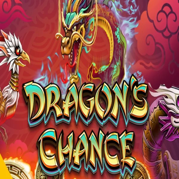 Dragons Chance slot logo by BF Games at Boomzino Casino