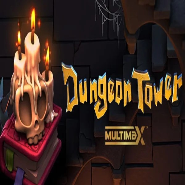 Dungeon Tower casino game by Peter &amp; Sons – featured logo at Boomzino Casino