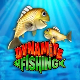 Official Slots logo: Dynamite Fishing by Inspired Gaming at Boomzino Casino