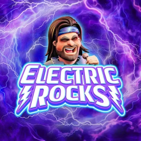 Slots logo of Electric Rocks from Inspired Gaming at Boomzino Casino