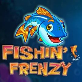 Fishin Frenzy online game logo by Blueprint Gaming on boomzinoo.com