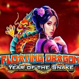 Floating Dragon Year of the Snake slot icon by Pragmatic Play, available at Boomzino Casino
