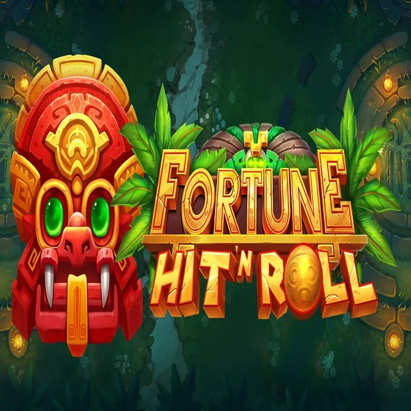 Fortune Hit'n Roll online game logo by Pragmatic Play on boomzinoo.com