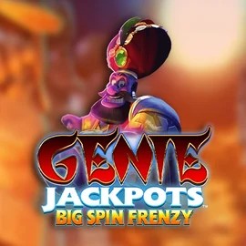 Genie Jackpots: Big Spin Frenzy casino game by Blueprint Gaming – featured logo at Boomzino Casino