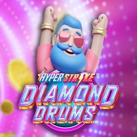 Hyper Strike Diamond Drums online game logo by Gameburger Studios on boomzinoo.com