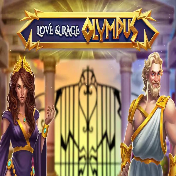 Love and Rage Olympus logo – Slots by Greentube at Boomzino Casino