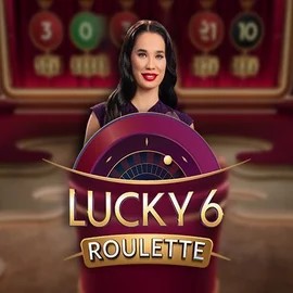 Lucky 6 Roulette logo – Live Casino by Pragmatic Play at Boomzino Casino