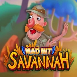 Mad Hit Savannah online game logo by RubyPlay on boomzinoo.com