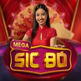 Mega Sic Bo online game logo by Pragmatic Play on boomzinoo.com