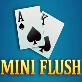 Poker logo of Mini Flush from TaDa Gaming at Boomzino Casino
