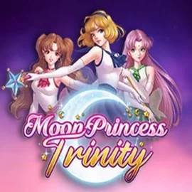 Moon Princess Trinity slot visual from Play'n GO available on boomzinoo.com