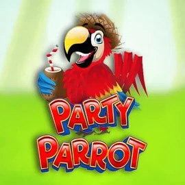 Party Parrot slot visual from Rival available on boomzinoo.com