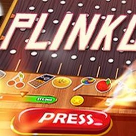 Plinko logo by BGAMING at Boomzino CasinoPlinko