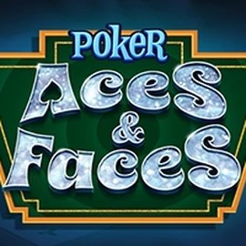 Poker Aces &amp; Faces (Nucleus Pyramid Poker) logo by Nucleus Gaming at Boomzino Casino