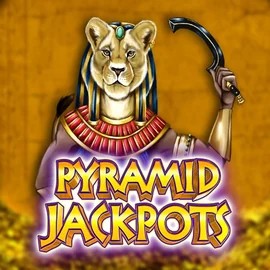 Pyramid Jackpots online game logo by King Show Games on boomzinoo.com