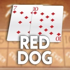 Red Dog slot logo by Rival at Boomzino Casino