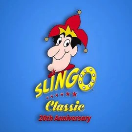 Slingo Classic 20th Anniversary by Slingo, showcased at boomzinoo.com – game logo