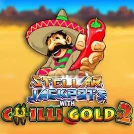 Stellar Jackpots with Chilli Gold x2 slot visual from Lightning Box Game available on boomzinoo.com