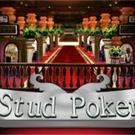 Stud Poker 3D online game logo by iSoftBet on boomzinoo.com