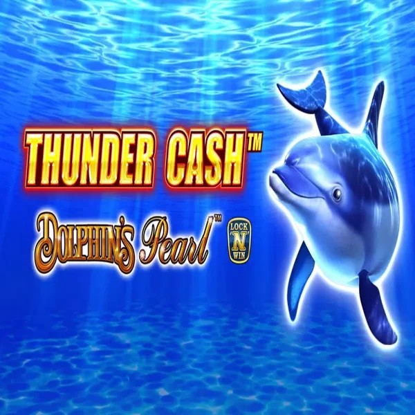 Thunder Cash Dolphins Pearl slot visual from Novomatic available on boomzinoo.com