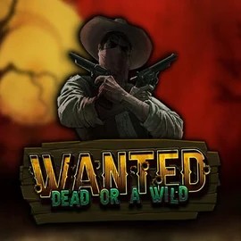 Wanted Dead or a Wild logo by Hacksaw Gaming Boomzino Casino