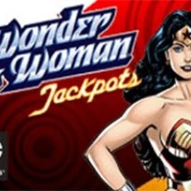 Wonder Woman Jackpots slot visual from Amaya available on boomzinoo.com