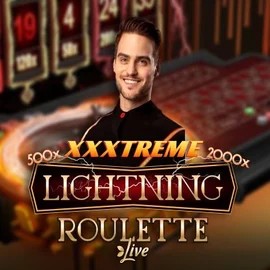 XXXtreme Lightning Roulette slot visual from Evolution available on boomzinoo.com